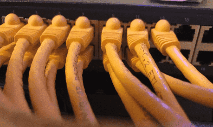 Surat CAT6 Ethernet Data Cabling